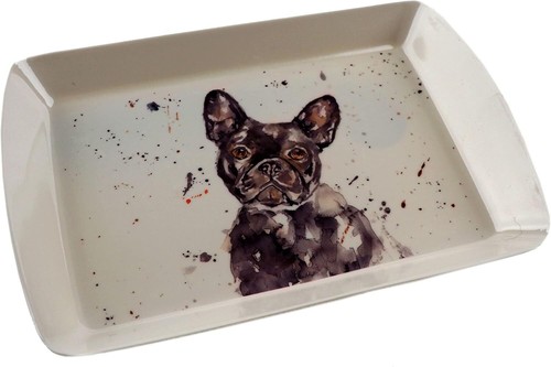Vassoio decorativo bulldog - vassoio,