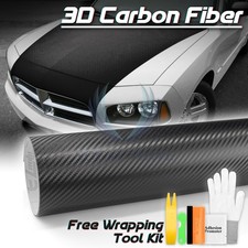 3D Carbon Fiber Black Matte