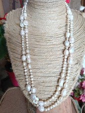 Collana doppio giro PERLE VERE