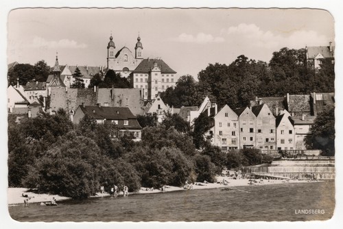Landsberg lech veduta sul - landsberg,