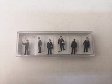 6x Ferrovieri Italiani FS EP IV Preiser 10238 Diorama 1/87  H0-A11