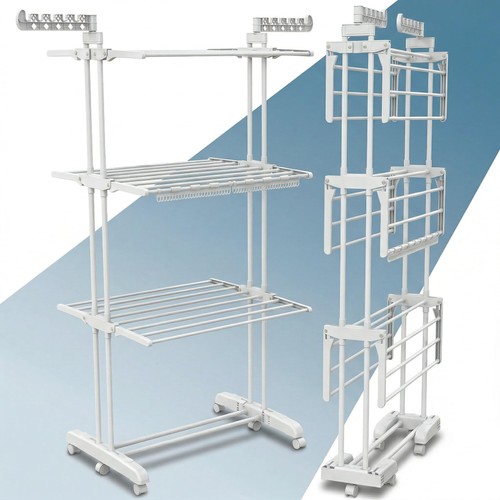 Stendino verticale salvaspazio - stendino,