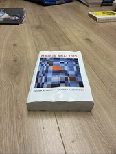 Matrix Analysis by Horn BADLY