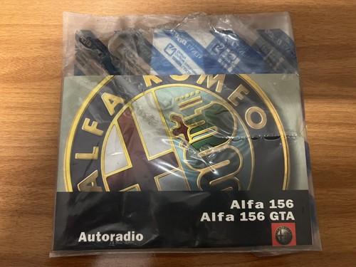 Libretto autoradio alfa romeo - libretto,