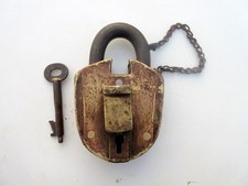 Antico vecchio raro lucchetto