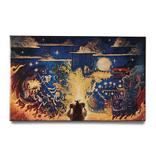 Tavola 1138 One Piece Quadro 40x25 cm Ceramica Italiana lucida 3 mondi diversi