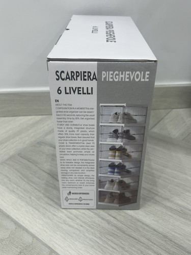 Scarpiera pieghevole livelli - pieghevole,