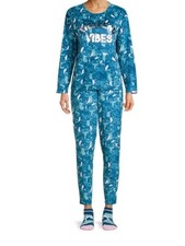 Pigiama donna Disney Lilo e Stitch set 3 pezzi (taglia S 4-6) pigiama pigiama 