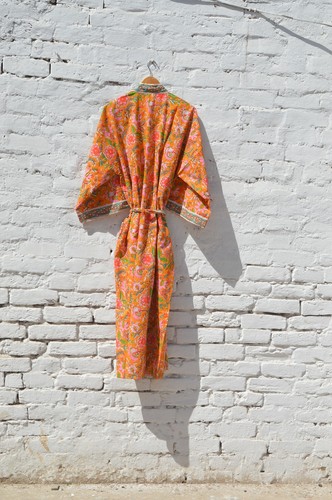Abito kimono multi lungo - multi,