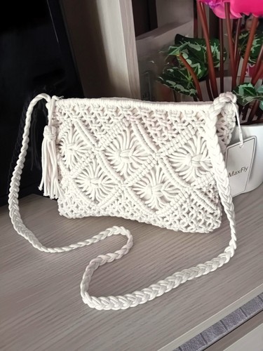 Borsa tracolla intrecciata - a,