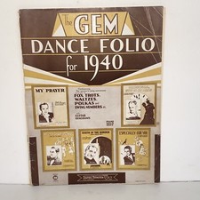 Vintage 1940 The Gem Dance