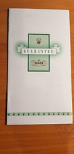 garanzia rolex vintage inglese