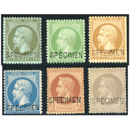 France surcharge specimen cote - france,