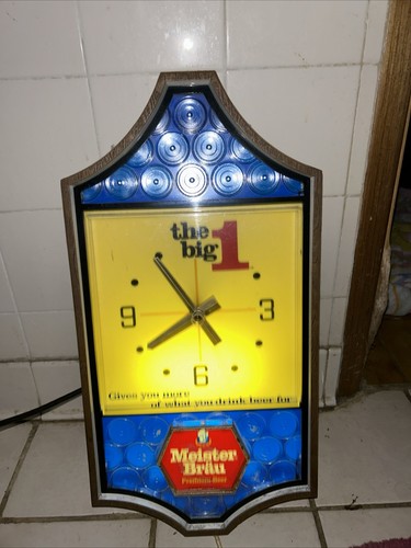 Insegna orologio birra bar - birra,