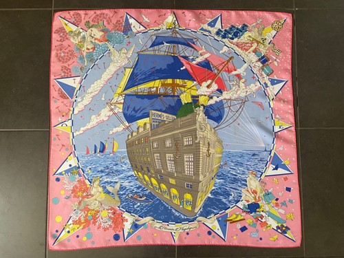 Foulard scarf hermès flagship - foulard,