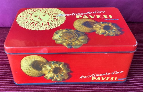 Pavesi scatola latta - pavesi, in