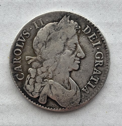 Mezza corona argento 1682 - corona,