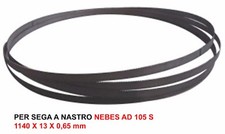 LAMA SEGA A NASTRO BIMETAL M42 PER NEBES TM AD 105 S (1140 x 13 x 0,65 mm) 