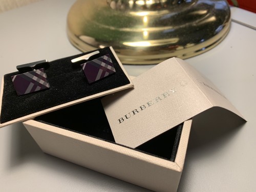 Gemelli burberry uomo - burberry, quadrati