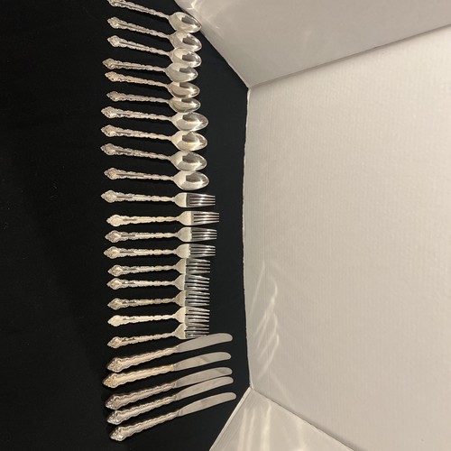 Set pezzi placcato argento - 24,