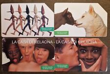 LOTTO 4 SCHEDE TELEFONICHE  SIP BENETTON - Usata Lit 5.000