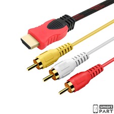 Cavo PREMIUM 1,5 M HDMI a 3RCA