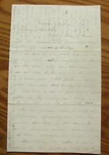 NUOVA LETTERA SOLDATO UNIONE BERN NORTH CAROLINA - ASSEDIO RIBELLE 1863