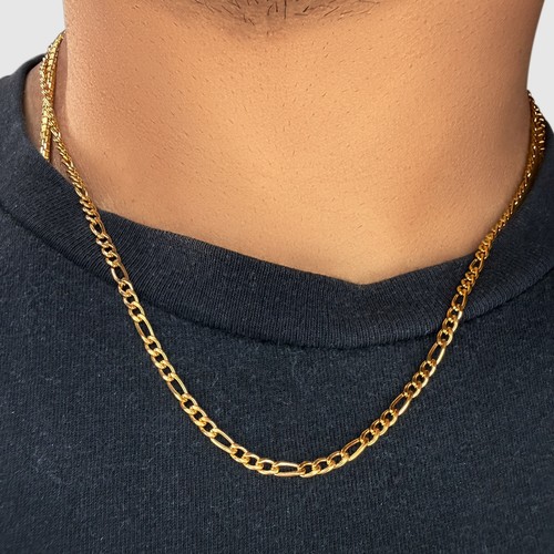 Collana catena cordino figaro - catena,
