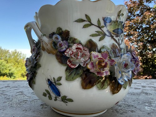 Meissen porcelain vase