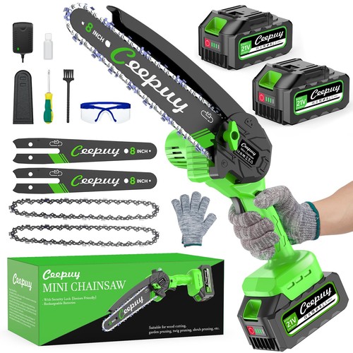 Mini motosega batteria 880w - mini,