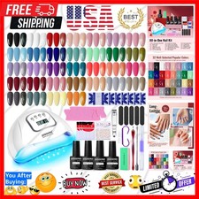 Complete Gel Nail Kit with 32