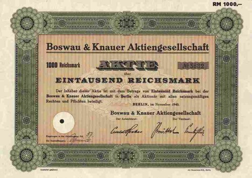 Boswau knauer 1940 berlino - knauer,