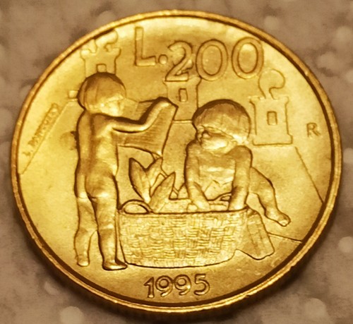 200 lire san marino 1995 - marino,