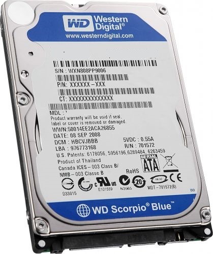Sata western digital - 80,