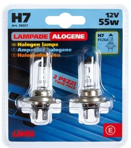Coppia lampade alogene 12v - coppia,