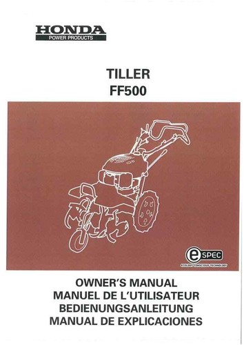 Manuale operatore honda - manuale,