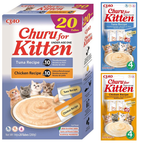 Inaba churu kitten snack - churu,