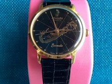 Nivada Bermuda quadrante blu