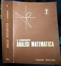 Savino Coronato ANALISI MATEMATICA volume 2 nuova ed. Liguori 1974