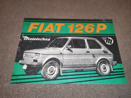 Brochure polski fiat 126p - fiat,