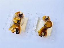 🔴 lampada applique Quilt design Toni Zuccheri per Venini Murano Serie Corteccia