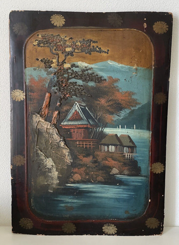 Quadro vintage dipinto su - dipinto,