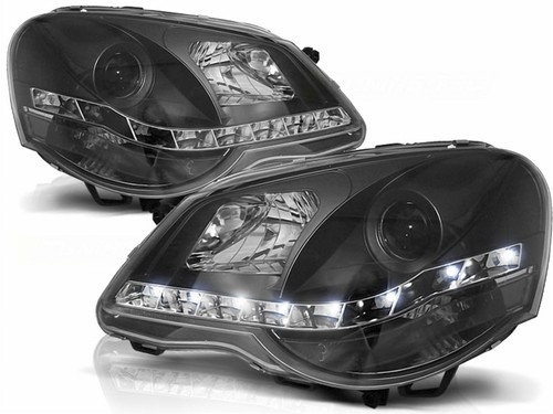 Kit fari led neri - kit,