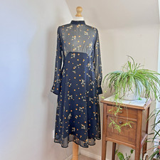 Abito Zara taglia L nero oro