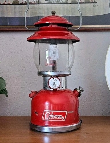 Vtg cherry red coleman - red,