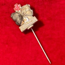 Distintivo Giornata delle Due Croci "Guerra di civiltà e di liberazione" arg