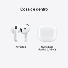 Apple AirPods 4 Auricolari