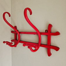 Appendiabiti  Thonet, da parete in legno curvato. Vintage.