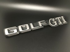 VOLKSWAGEN VW GOLF GTI LOGO SIGLA EMBLEMA FREGIO STEMMA SCRITTA TARGHETTA BADGE
