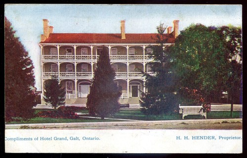 Cartolina galt ontario 1907 - cartolina,
